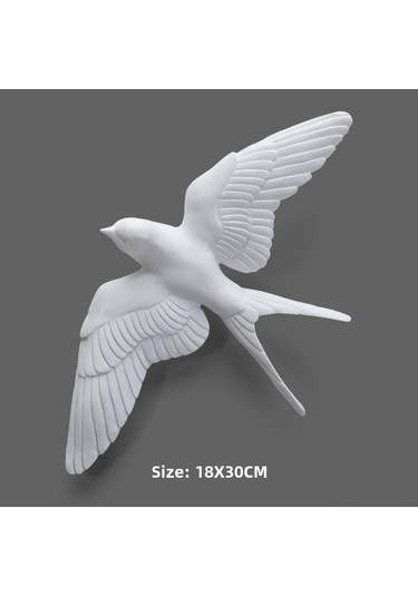 Yaozixa Küçük Kuğu Modeli 3d立体 Duvar Dekoru - Modern İç Dekorasyon, Oturma Odası, Giriş Ve Restoran İçin Zenginleştirici Sanat Eseri Diğer