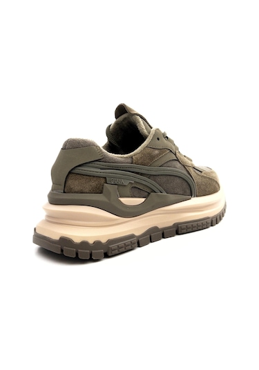 Guja 25k331-2 Kadın Hakiki Deri İçi Kürklü Sneaker Ayakkabı Küçük Kalıp 1 Numara Büyük Tercih Ediniz Haki