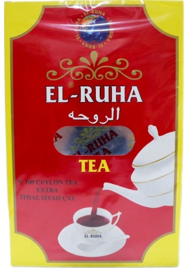El-Ruha Ceylon Extra İthal Siyah Dökme Çay 800 G