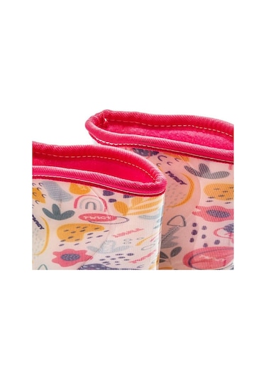 Twigy Nn0607 Yağmur Pembe Çocuk Çizme Kırmızı