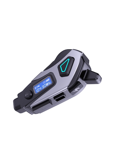 K10 Dvr Kameralı İntercom Bluetooth Kulaklık Kayıt + Fm