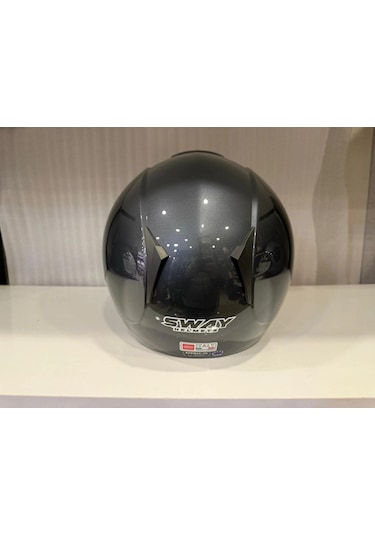 Kask Sway Sw 715 Hd Grey Aynalı Vizör