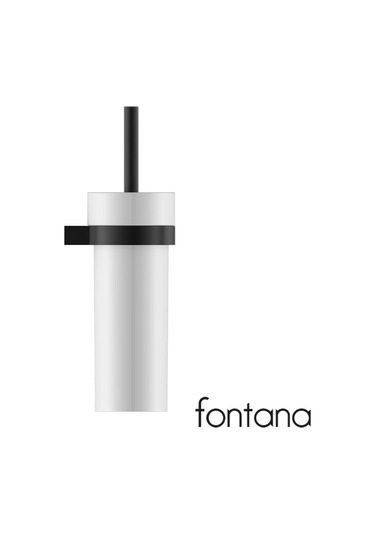 Fontana Tuvalet Fırçası Mat Siyah Fj-10504 Mat Siyah