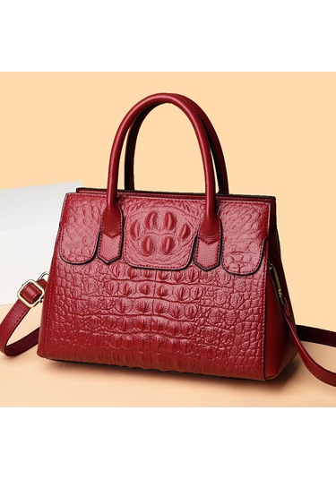 Kadın Çantası Yeni Moda Büyük Kapasiteli Çanta Anne Haberci Çantası Tote Çanta Dayanıklısiyah Diğer