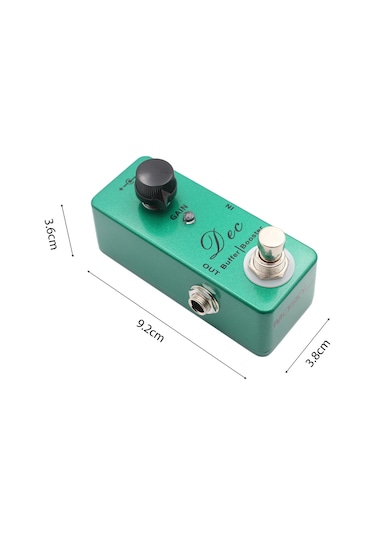 Moskyaudio Mini Buffer Booster Elektro Gitar Monoblok Efektleri Boost Uyarım Efektleri
