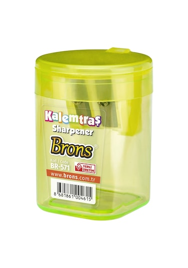 Brons Hazneli Silindir Kalemtraş Br-571