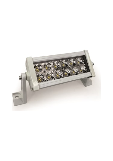 Carub Led Bar 26Cm 12 Ledli Beyaz Işık 36 Watt Tekne Karavan Beyaz