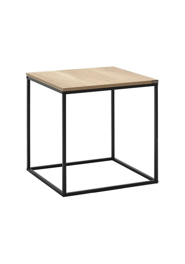 Profile Köşe Sehpa - Açık Ceviz Tori 50x52x50 Cm Gxyxd