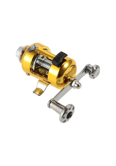 Shineyee Mini Balıkçılık Seti: Aluminyum Çelik Kamış + Makara, Uçak/baraj/ Buz Balıkçılığı İçin, Mor Mor