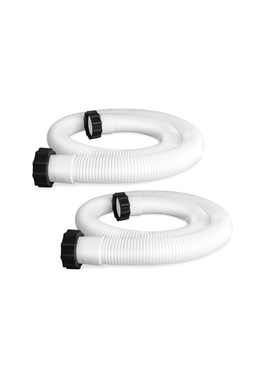 Teltree 2 Adet 1.5 İnç Çaplı 59 İnç Uzunlukta Yerden Yüksek Havuz Borusu - Filtre Pompa Değişim Aksesuarı