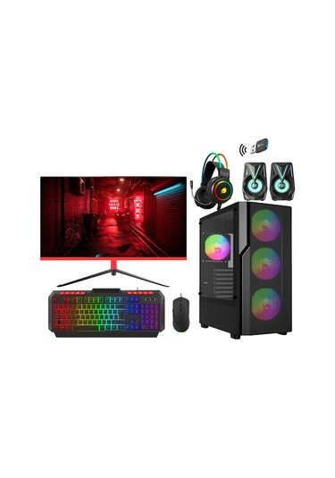 Rotampc RT2677 R7-5700 32 GB 1 TB M2 Nvme SSD 6 GB RTX3050 27" Free Dos Masaüstü Oyuncu Bilgisayarı