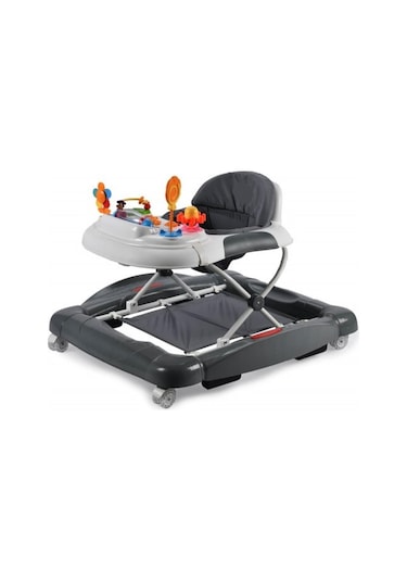 Babyhope 212 Royal Yürüteç Kahve -Müzikli Oyuncaklı Lüks Yürüteç | Örümcek