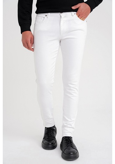Efor Denim Pnt 119 Beyaz Denim Beyaz