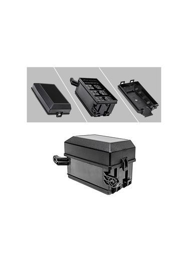 12 Yuvalı Röle Kutusu 6 Atc/ato Standart Sigorta Tutucu Bloğu, 41 Adet Metalik Pimli Evrensel Otomotiv Ve Denizcilik Kullanımı İçin