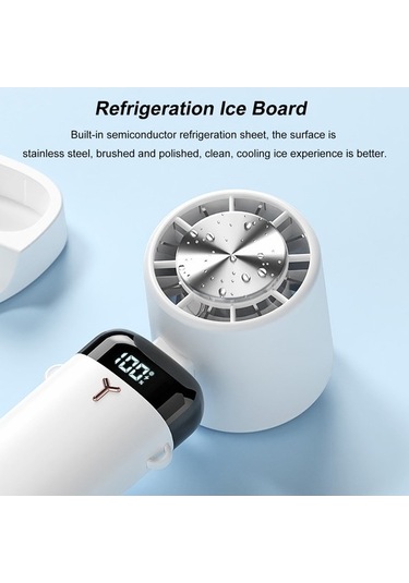 Ulzyvf Telefon Taşınabilir Standlı, Soğutucu Şarj Masaüstü Hızlı, Fanı: Edilebilir Boyun Beyaz Başlıklı Ayar 90 3600mah 3 Rn Beyaz