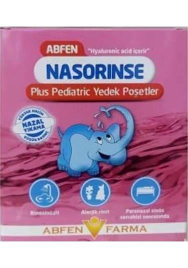 Nasorinse Plus Pediatrik Yedek Poşet 50 Adet