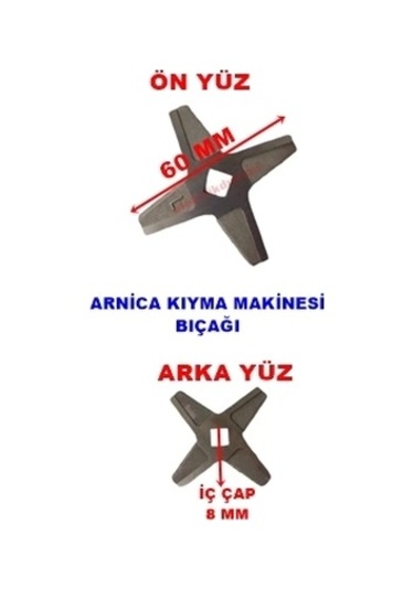Arnica Ek Promeat Kıyma Makinesi Kesici Bıçağı