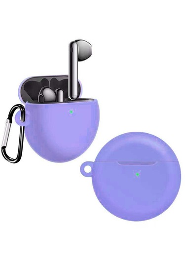 Huawei Freebuds 4 Kılıf Airbag 24 Kılıf, Lila