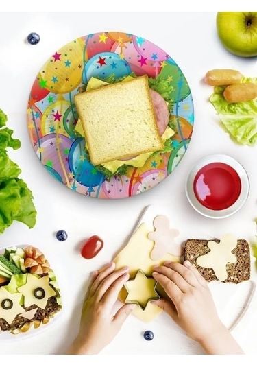 Nd Plej Tek Kullanımlık Takımlar Tabağı Ve Bardak Seti Top, 12 Adet. 29319494 25