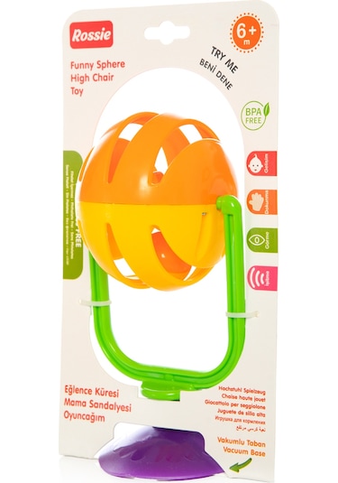 Rossie Eğlence Küresi Mama Sandalyesi Oyuncağım
