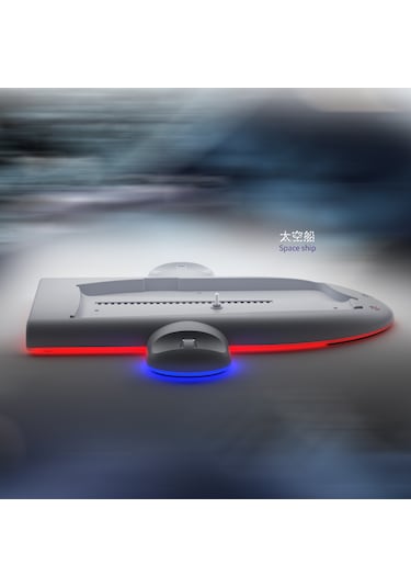 Ps5 Slim Işıklı Rgb Fanlı Şarj Stand Dock