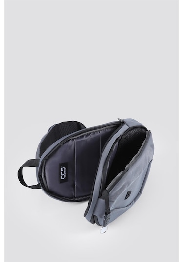 Ççs 31409 Tek Askılı Çapraz Çanta Gri-gri Gri