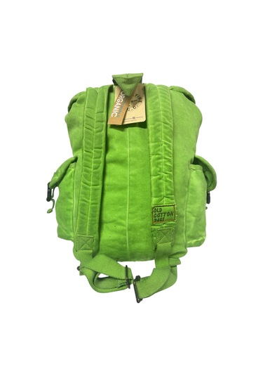 Kaliteli Tek Gözlü Vintage Disayn Unisex Sırt Günlük Okul Gezi Kamp Trekking Çantası Kc Ahtapot Bag Haki Yeşil