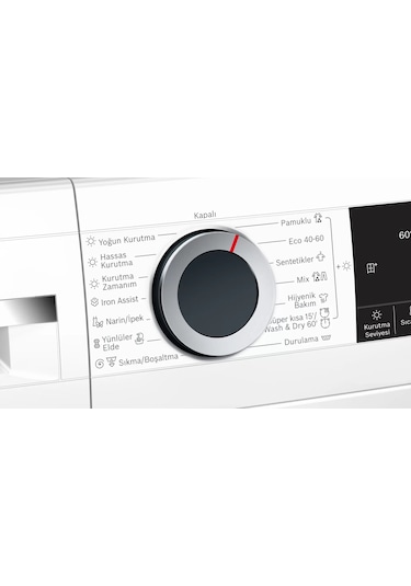 Bosch WNA254X1TR 1400 Devir 10 KG + 6 KG Kurutmalı Çamaşır Makinesi