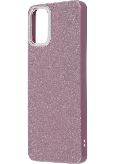For Samsung Galaxy Uyumlu A06 Case Imd Glitter Tpu Phone Cover Large Camera Cutout - Purple Mor