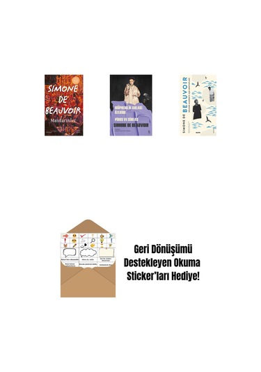 Mandarinler + Konuk Kız + Nelson Algren'e Aşk Mektupları + Okuma Sticker'ları