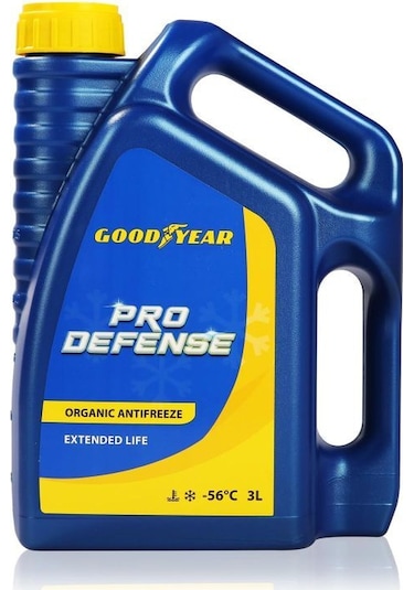 Goodyear Goodyear Pro Defense Kırmızı Organik Antifriz -56°C 3 Lt