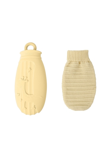 Yystore Sıcak Su Şişesi Kalınlaştırılmış Taşınabilir Patlamaya Dayanıklı Bej