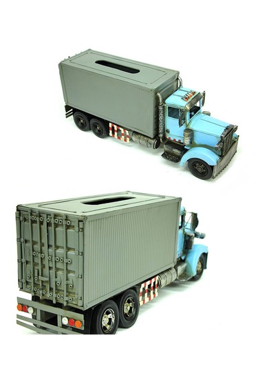 Vintage Dev Boy Metal Kamyon Tır 52cm