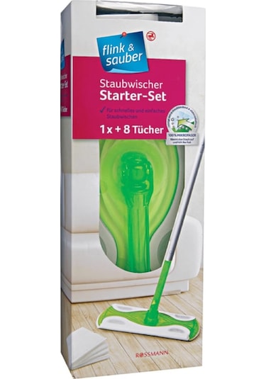 Flink & Sauber Yer İçin Toz Alma Seti