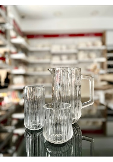 Arow Cam Bardak Bardak Takımı 25 Parça