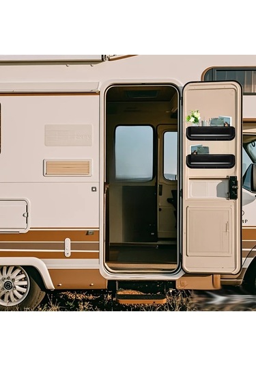 Chuangyinshop Rv Kapı Tutacak Depolama Kutusu 1pc Universal Karavan Panel Tray Organizer
