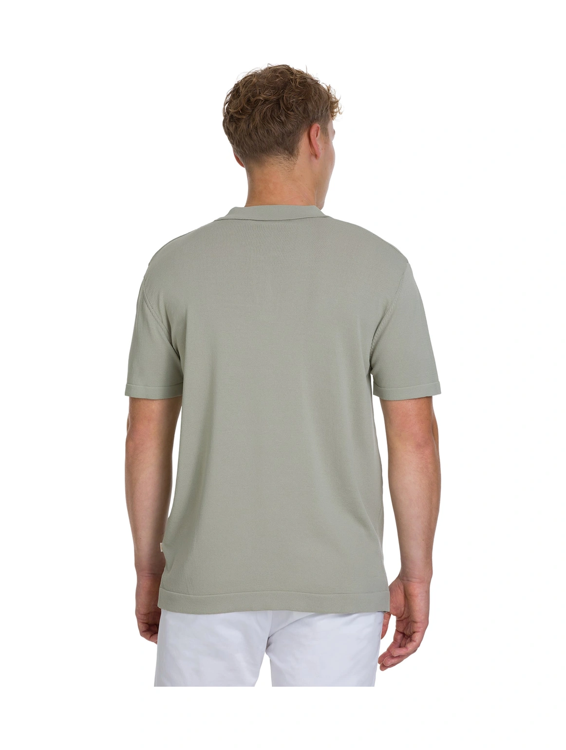 Hatemoğlu Haki Regular Fit Polo Yaka Rayon Tişört 34642 497062