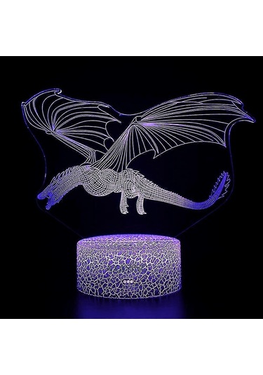 Gece Lambası Led İllüzyon Masa Lambası 16 Renk Uzaktan Kumanda Çok Renkli