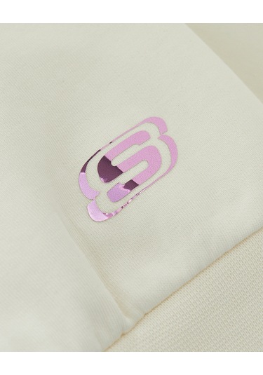 Skechers G 2xı-lock Loose Fit Sweatshirt Büyük Kız Çocuk Beyaz Sweatshirt Sk242035-102 Beyaz