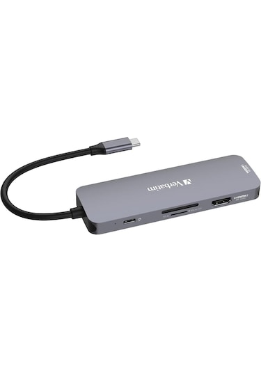 Verbatım 32151 Usb-c Pro 8 Port Hub Cmh-08