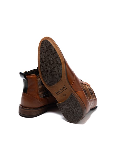 Bot Erkek 1158 001 Wk-john May Orkut Suede Cognac Kahve