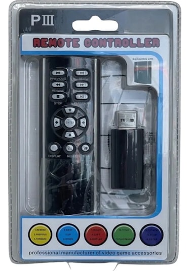 Ps3 Kumanda Media Remote Netflix Dvd Blue Ray Kumanda