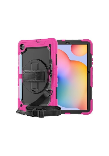 Samsung Uyumlu Galaxy P610 Tab S6 Lite 10.4 Pars Zırhlıtablet Kılıfı