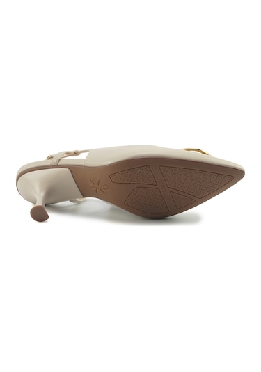 Nine West Altası 5pr Kırık Beyaz Kadın Topuklu Ayakkabı 000000000102012553 Beyaz