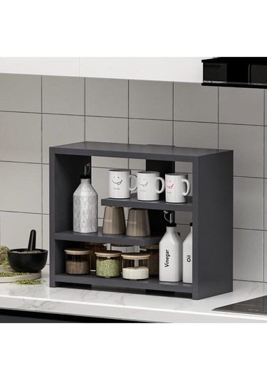 Gupse Raf Atlantik Çam - Antrasit Antrasit