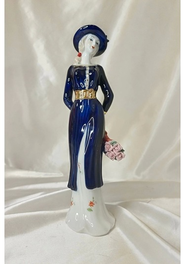 El İşi Seramik Biblo Heykel Buket Çiçek