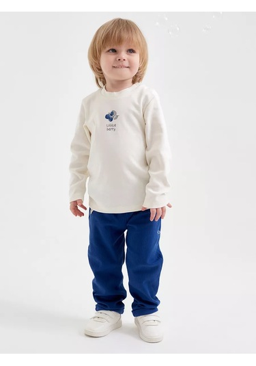 Sima-lend & Kroska A Çocuklarınız İçin Uzun Kollu Tişört. 219052621 Sütlü