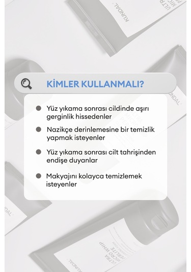 Hassas Temizlik Sunan Yıkama Köpüğü Kundal Ultra Micro Whip Perlite Cleansing Foam 175ml