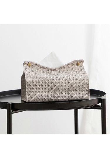 Dekoratif Dikdörtgen Mendil Kutusu-kılıf Pu Deri Mendil Düzenleyici Tutucu Banyo Modern Mendil Kutusu Tutucu Ofis