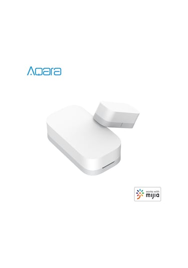 Mufunye Aqara Beyaz Pencere Kapı Sensörü - Gerçek Zamanlı Açık/kapalı Tespiti, Akıllı Ev Entegrasyonu Beyaz